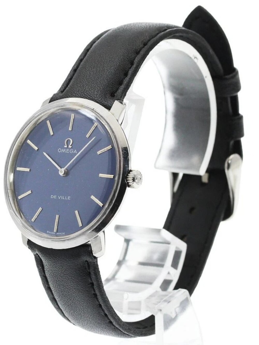 OMEGA De Ville TOOL104 blue Dial Hand Winding Men's Watch_958007